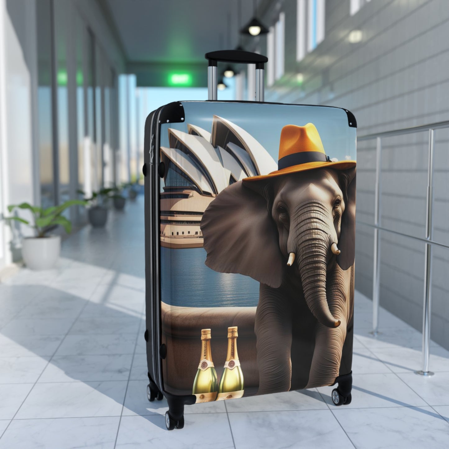Havana Elephant Suitcase - The Sydney Socialite