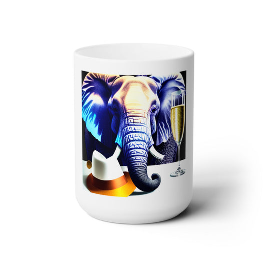 Ceramic Mug 15oz -Havana Elephant original