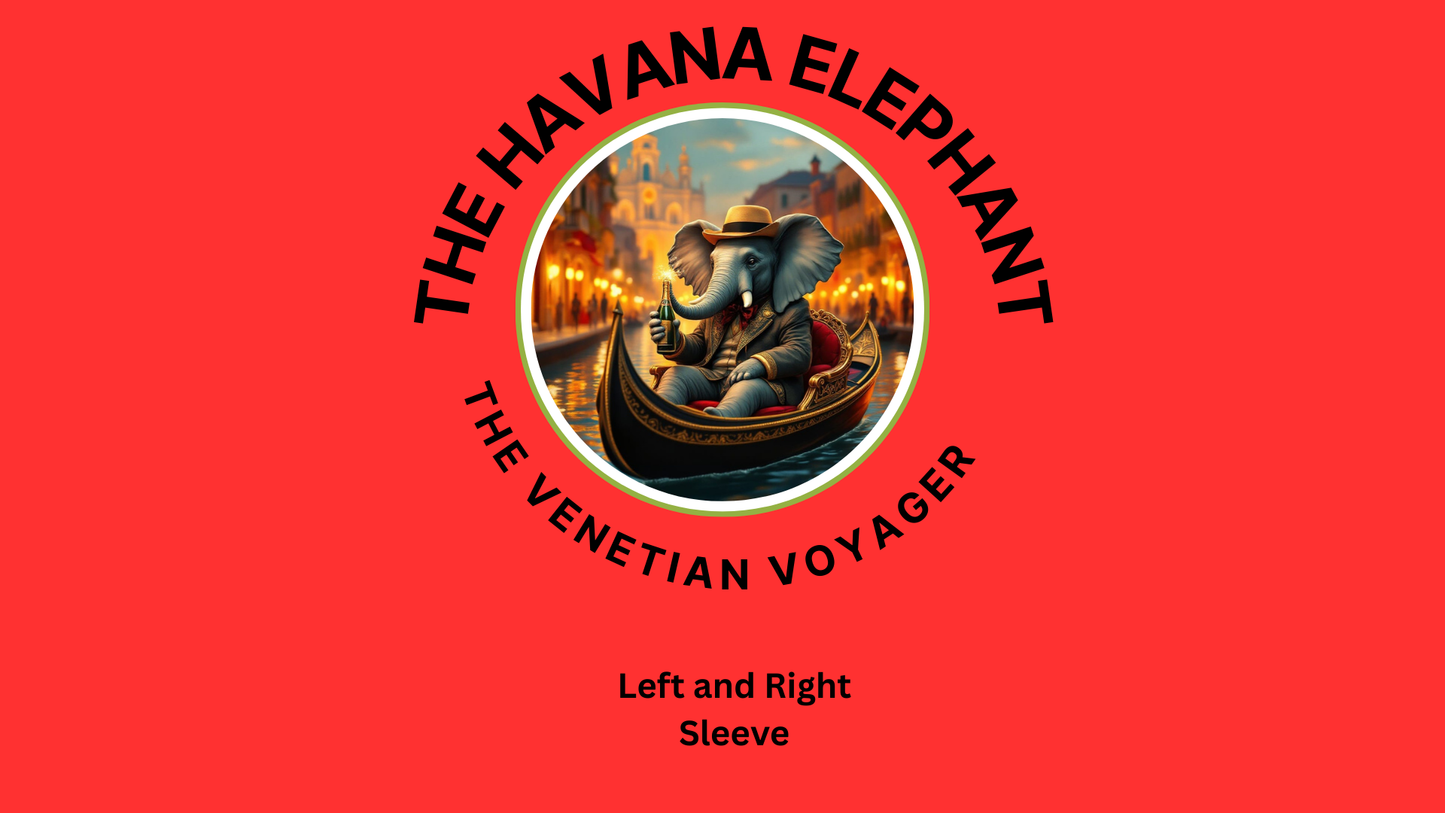 Polo Shirt  Unisex -  The Havana Elephant - The Venetian Voyager