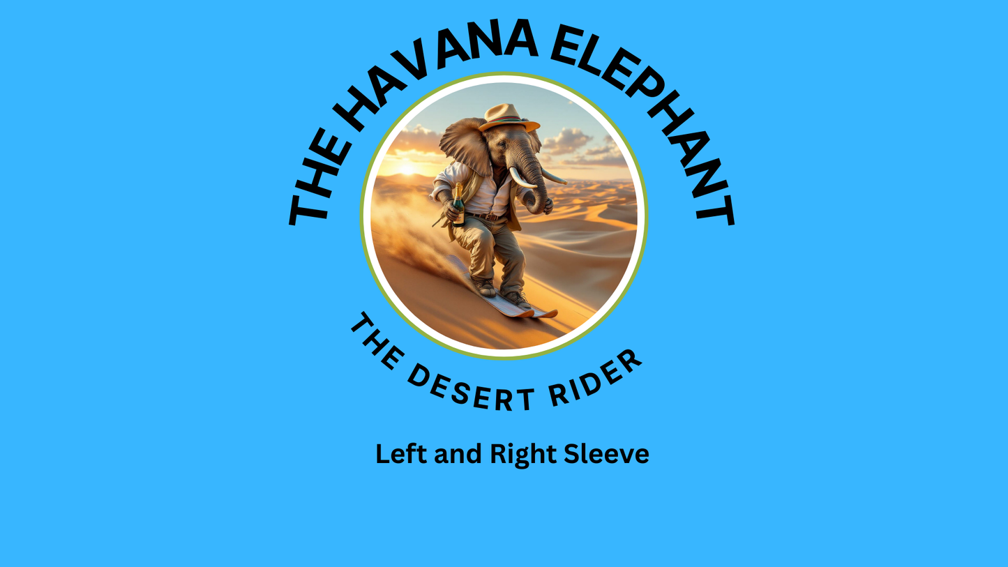 Polo Shirt  Unisex -  The Havana Elephant - The Desert Rider