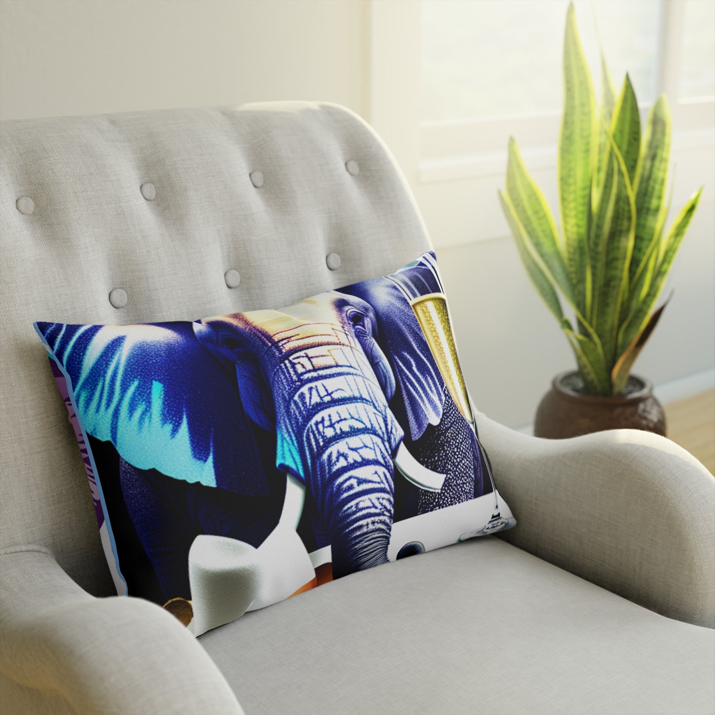 Cushion -Havana Elephant - The Original Havana Elephants!
