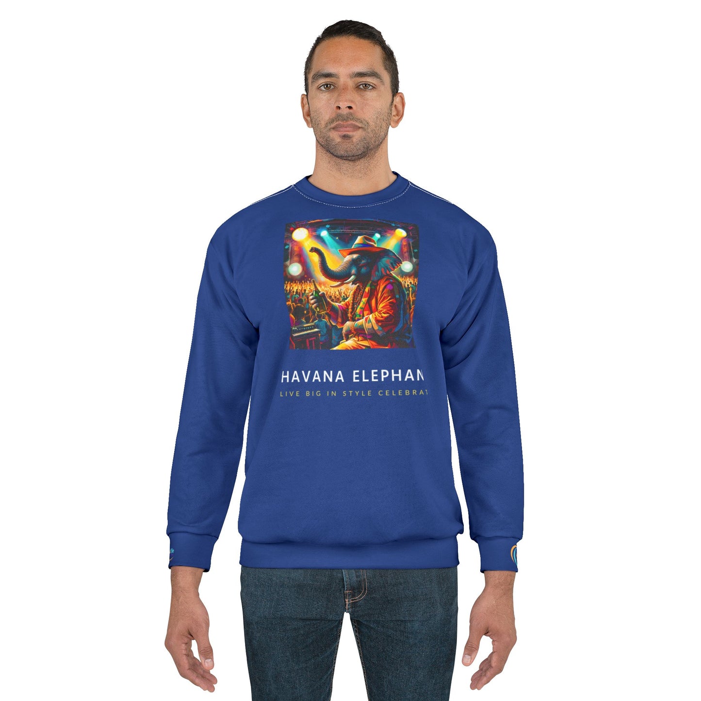 Sweatshirt -Unisex - Havana Elephant - The Festival Headliner
