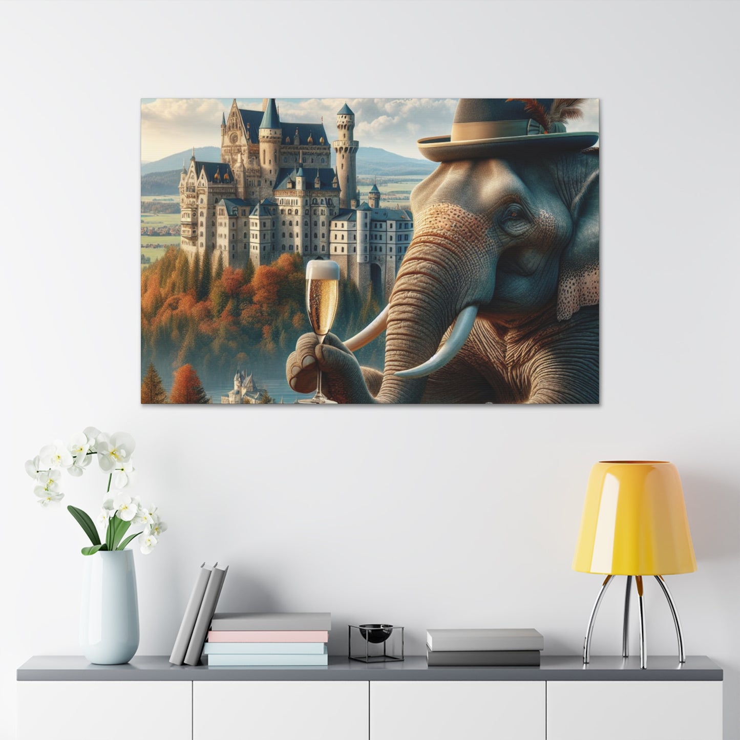 Havana Elephant  - Canvas Gallery Wrap - Havana Elephant -The Bavarian Baron
