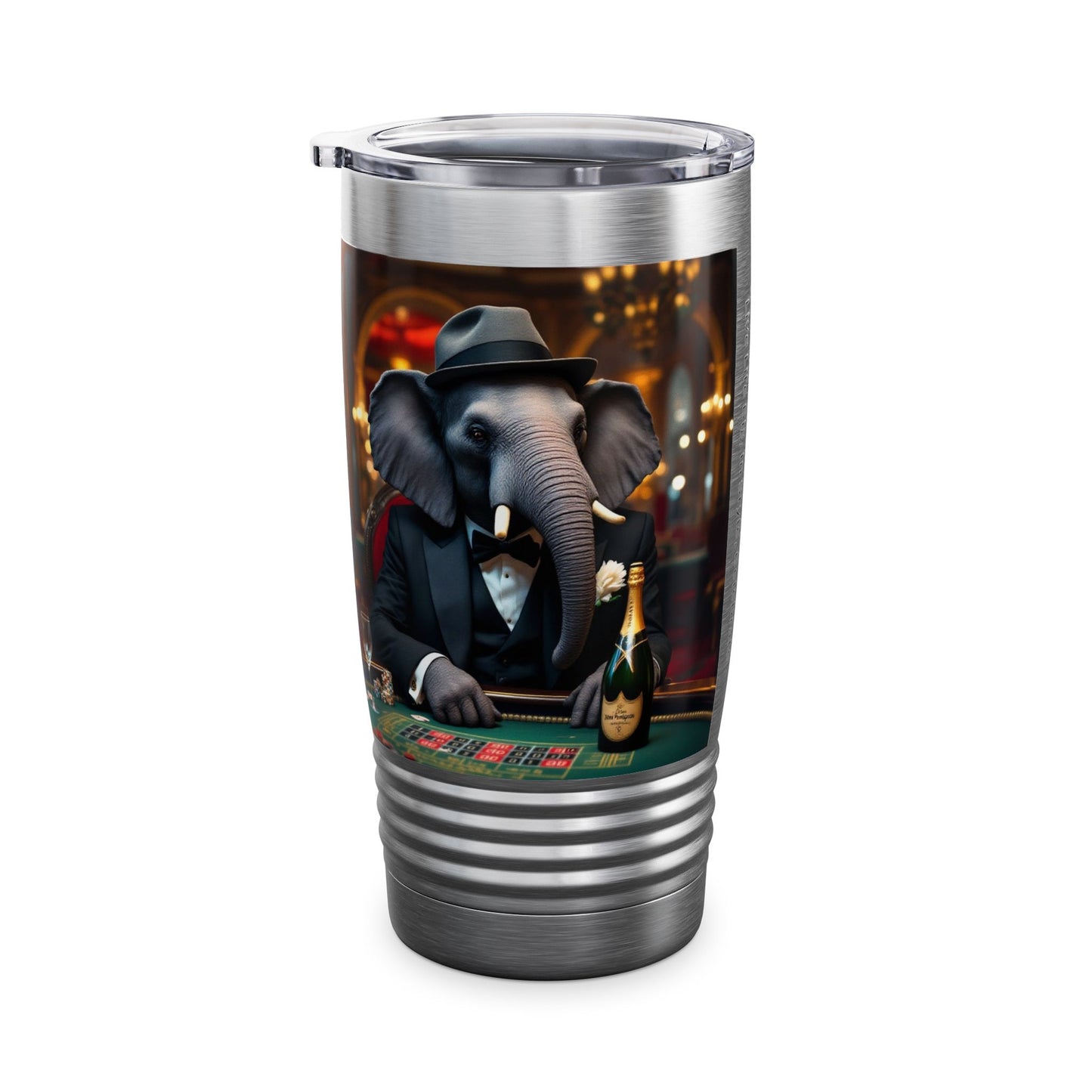 Ringneck Tumbler, 20oz - Classic Havana Elephant - The Gentlemen & The High Roller