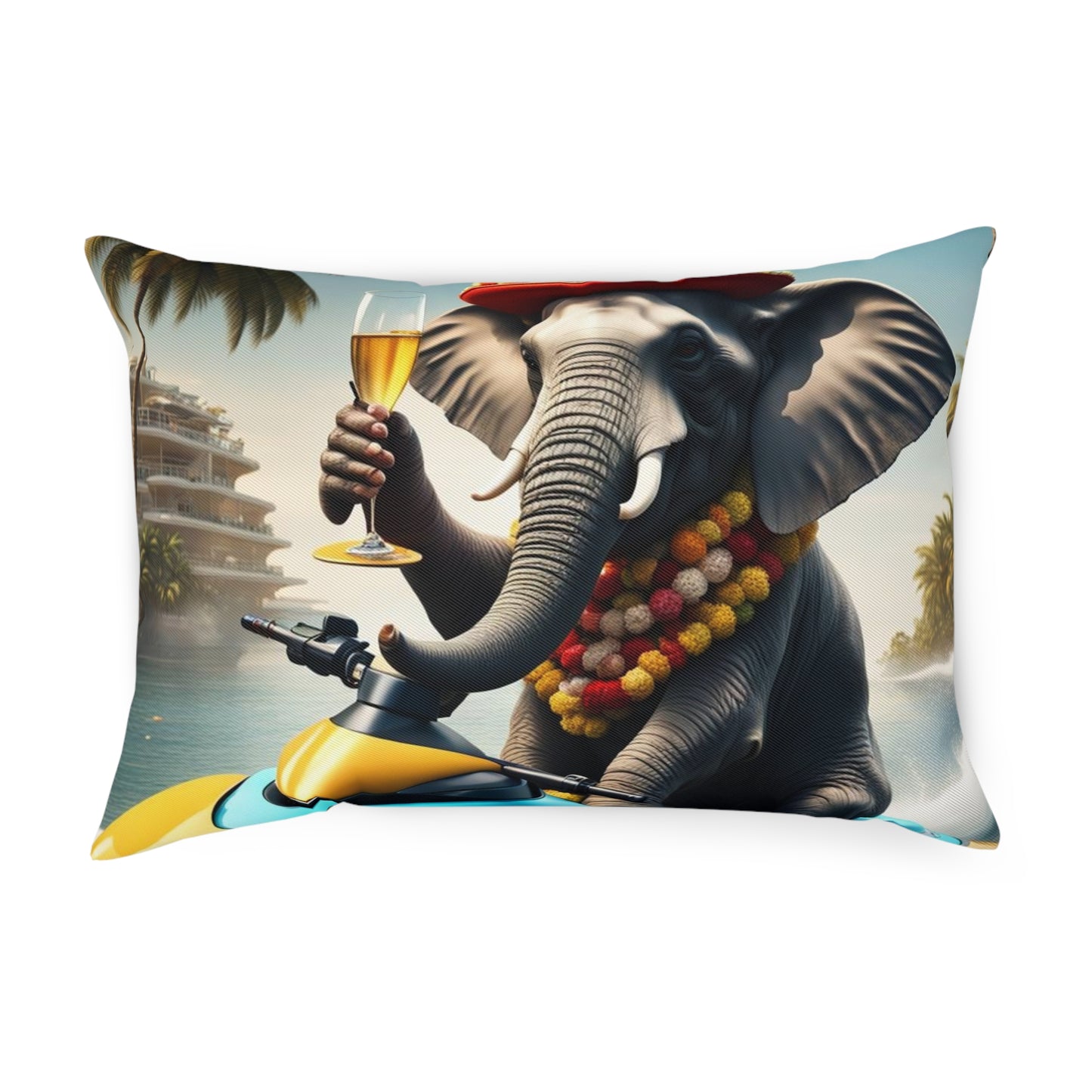 Cushion - Havana Elephant - The Regatta Champion & The Beach Cruiser