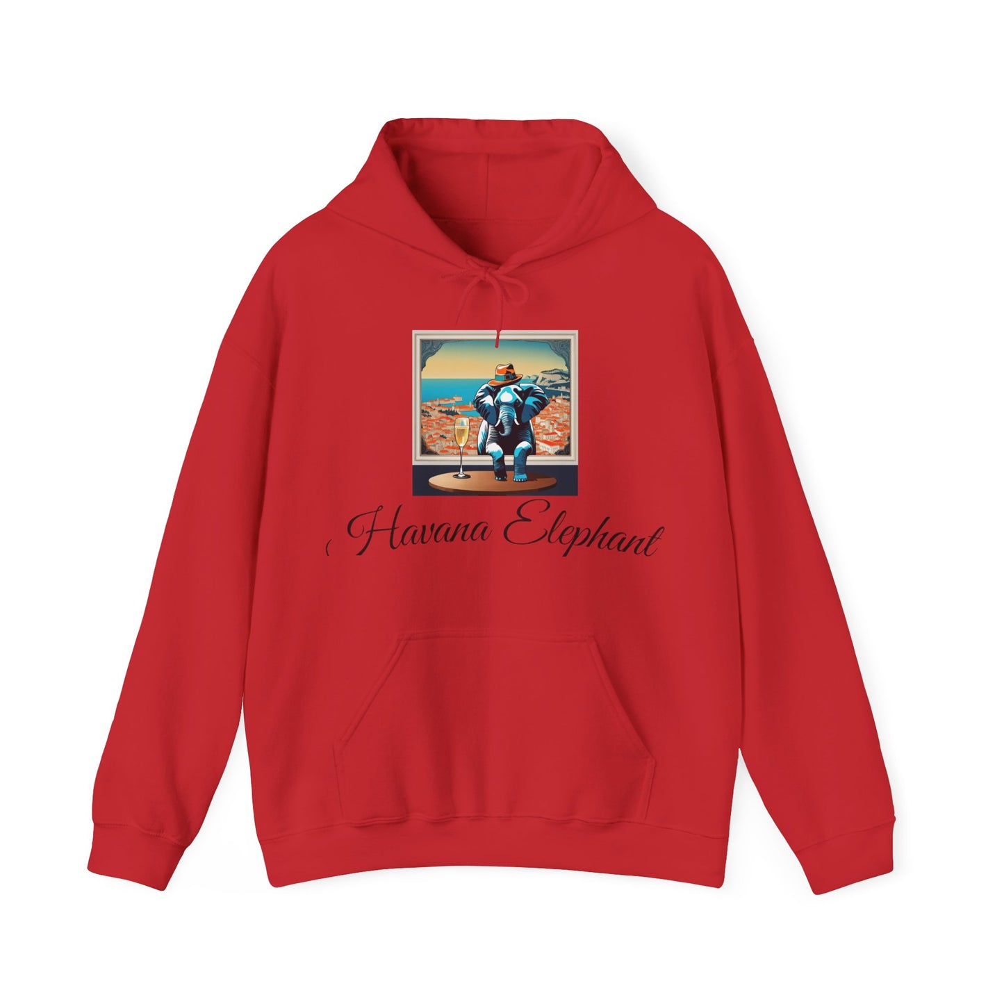 Sweatshirt -  Heavy Blend Hooded - Havana Elephant  - Dubrovnik