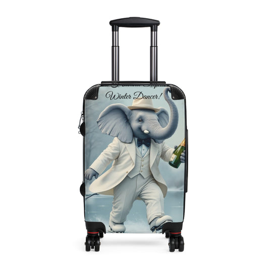 Havana Elephant Suitcase -  The Winter Dancer (Captioned)