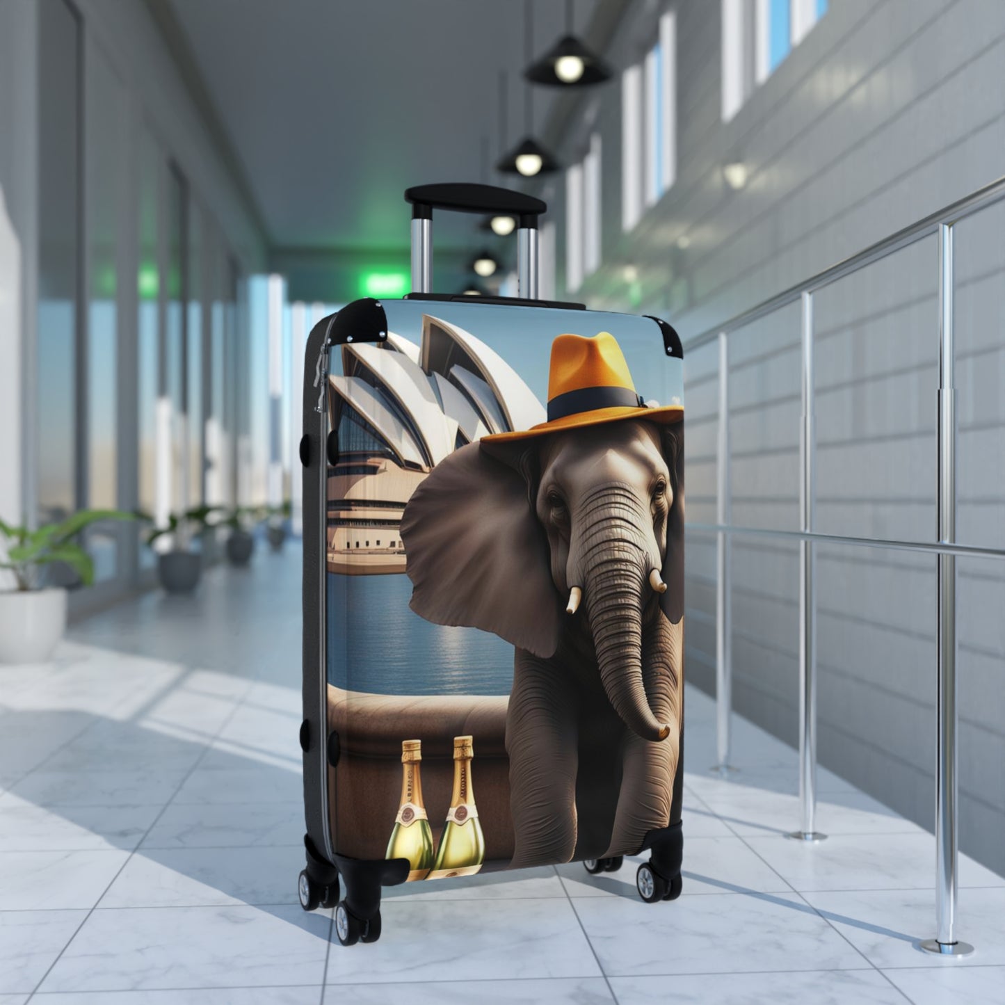 Havana Elephant Suitcase - The Sydney Socialite
