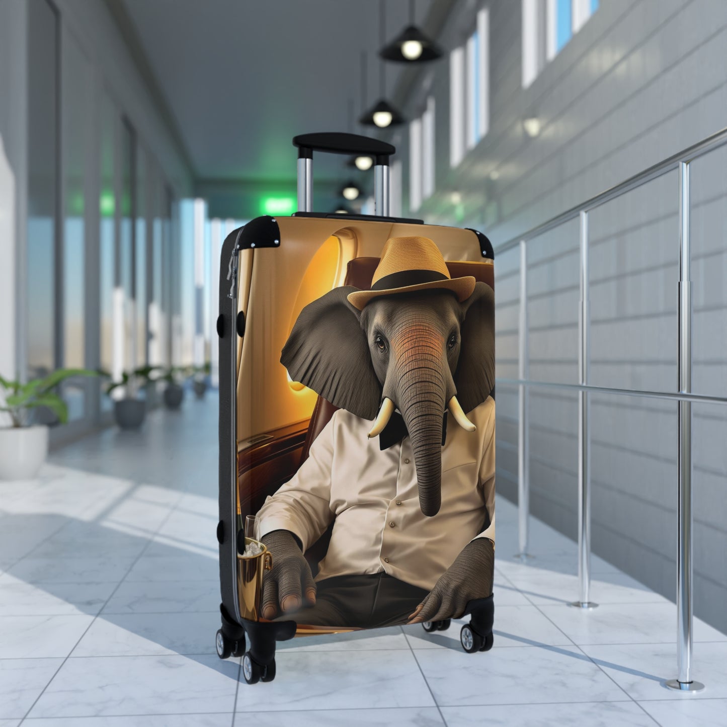 Havana Elephant Suitcase - The First Class Voyager