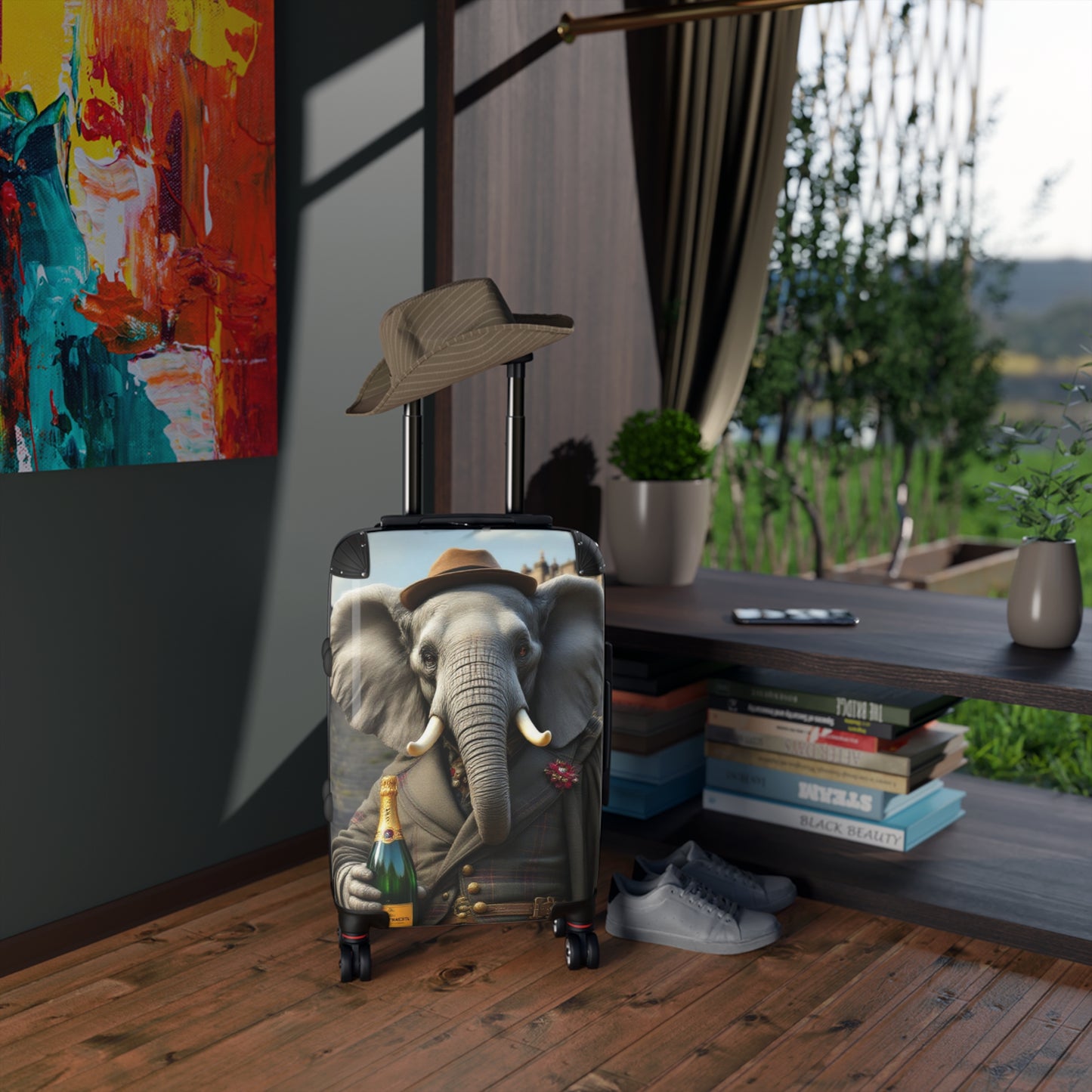 Havana Elephant Suitcase - The Highland Laird