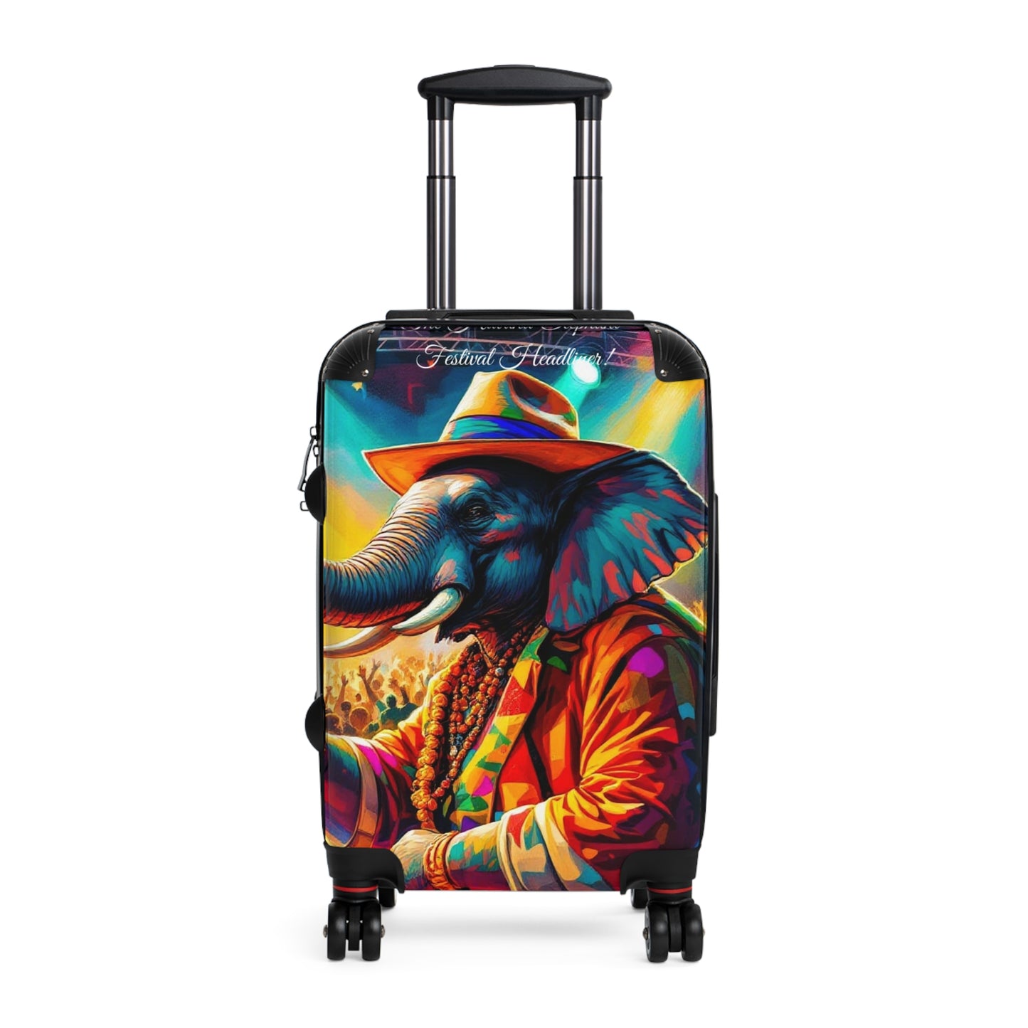 Havana Elephant Suitcase - The Festival Headliner (Captioned)