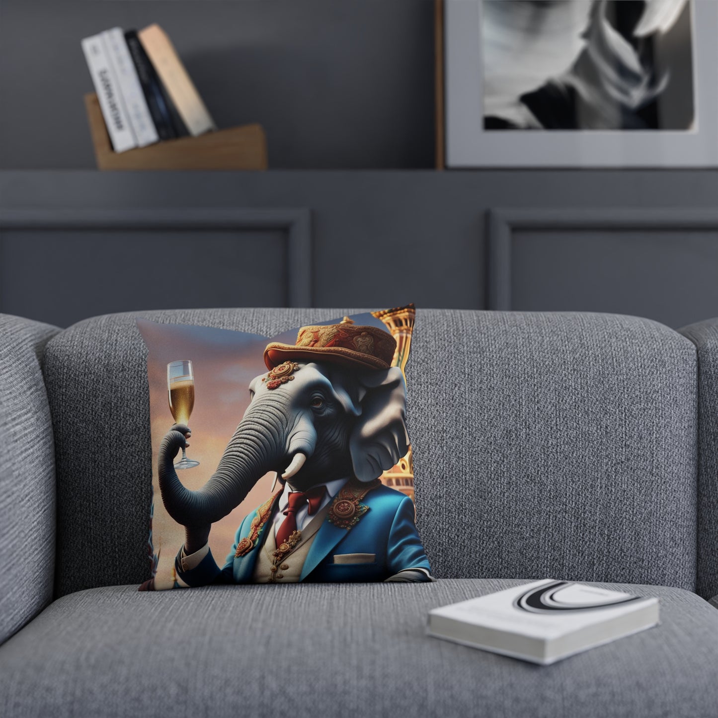 Cushion -Havana Elephant - The Russian Aristocrat