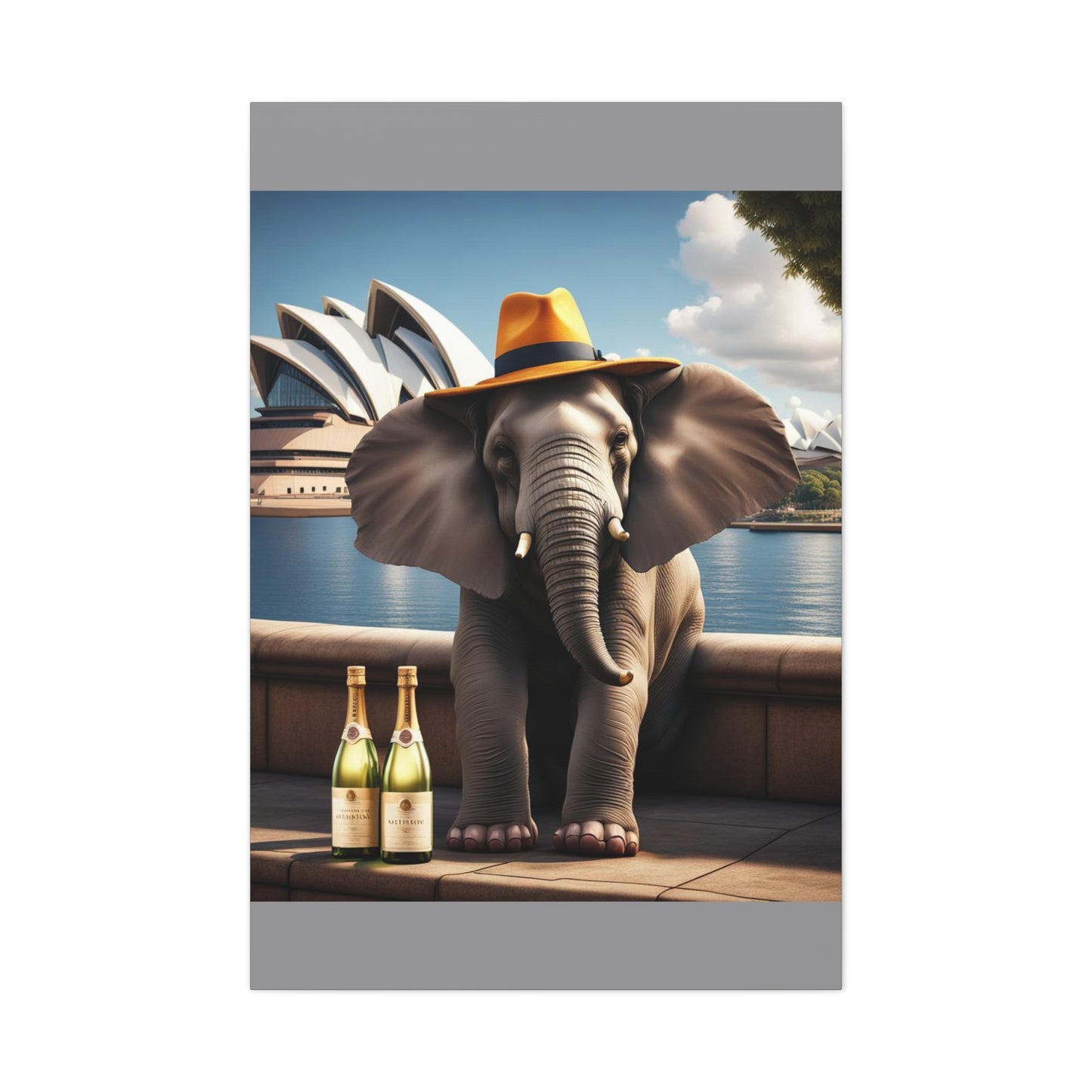 Canvas Gallery Wrap - The Havana Elephant - The Sydney Socialite