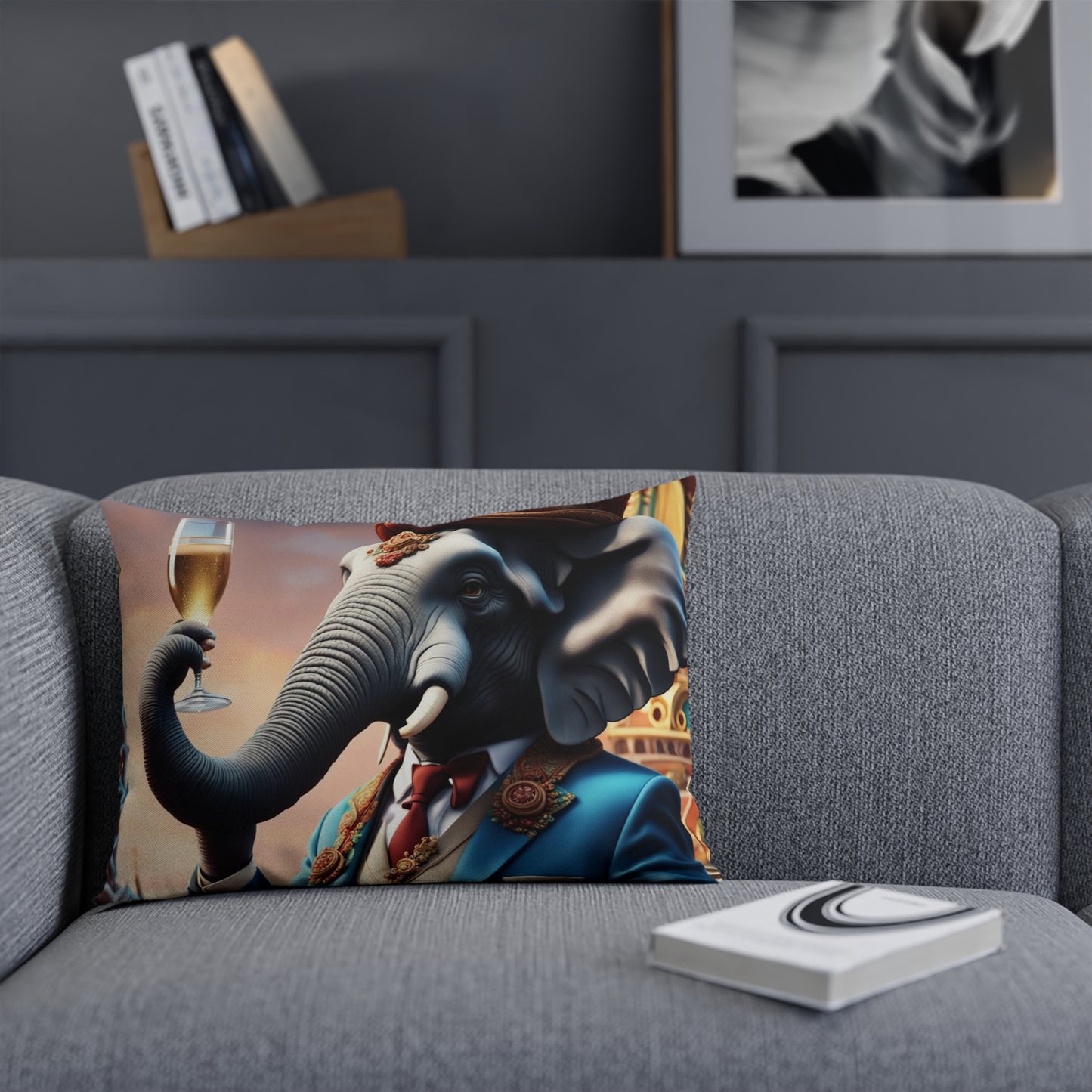 Cushion -Havana Elephant - The Russian Aristocrat