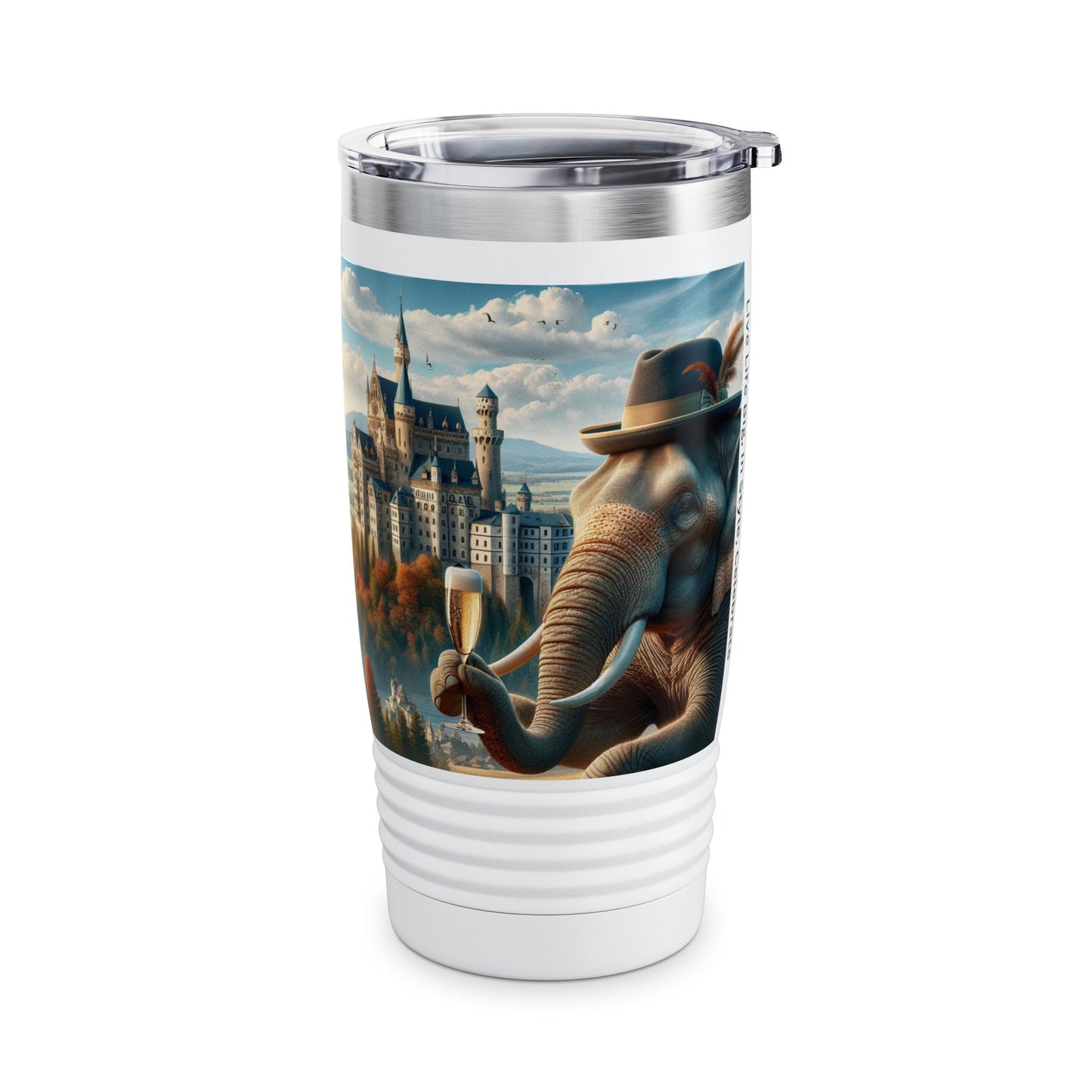 Ringneck Tumblr, 20oz . Havana Elephant - The Festival Headliner & The Bavarian Baron