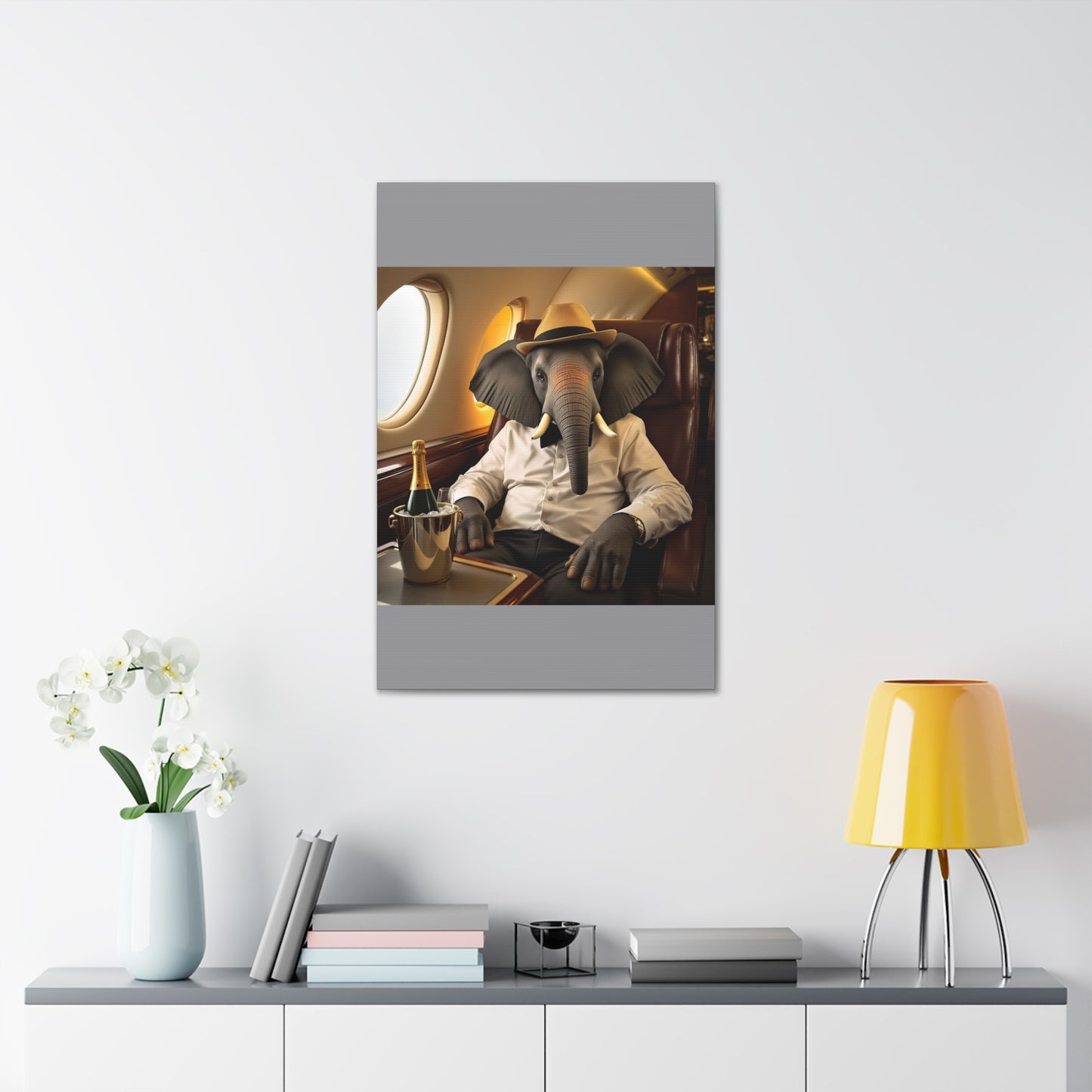 Havana Elephant - Canvas Gallery Wrap - First Class Voyager