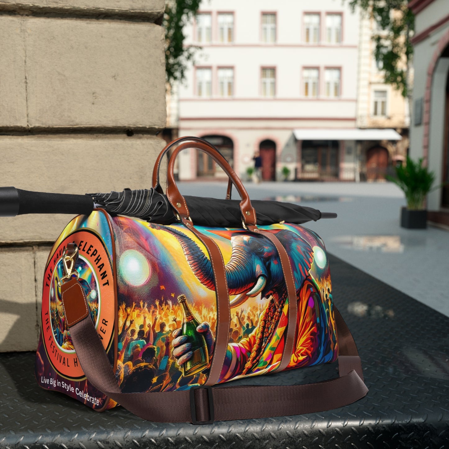 Travel Duffel Bag |The Havana Elephant - The Festival Headliner