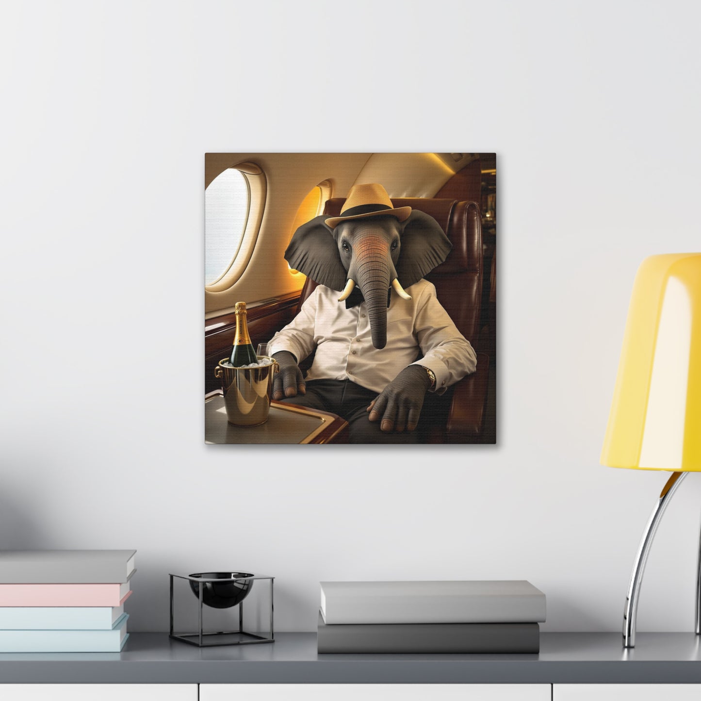 Havana Elephant - Canvas Gallery Wrap - First Class Voyager