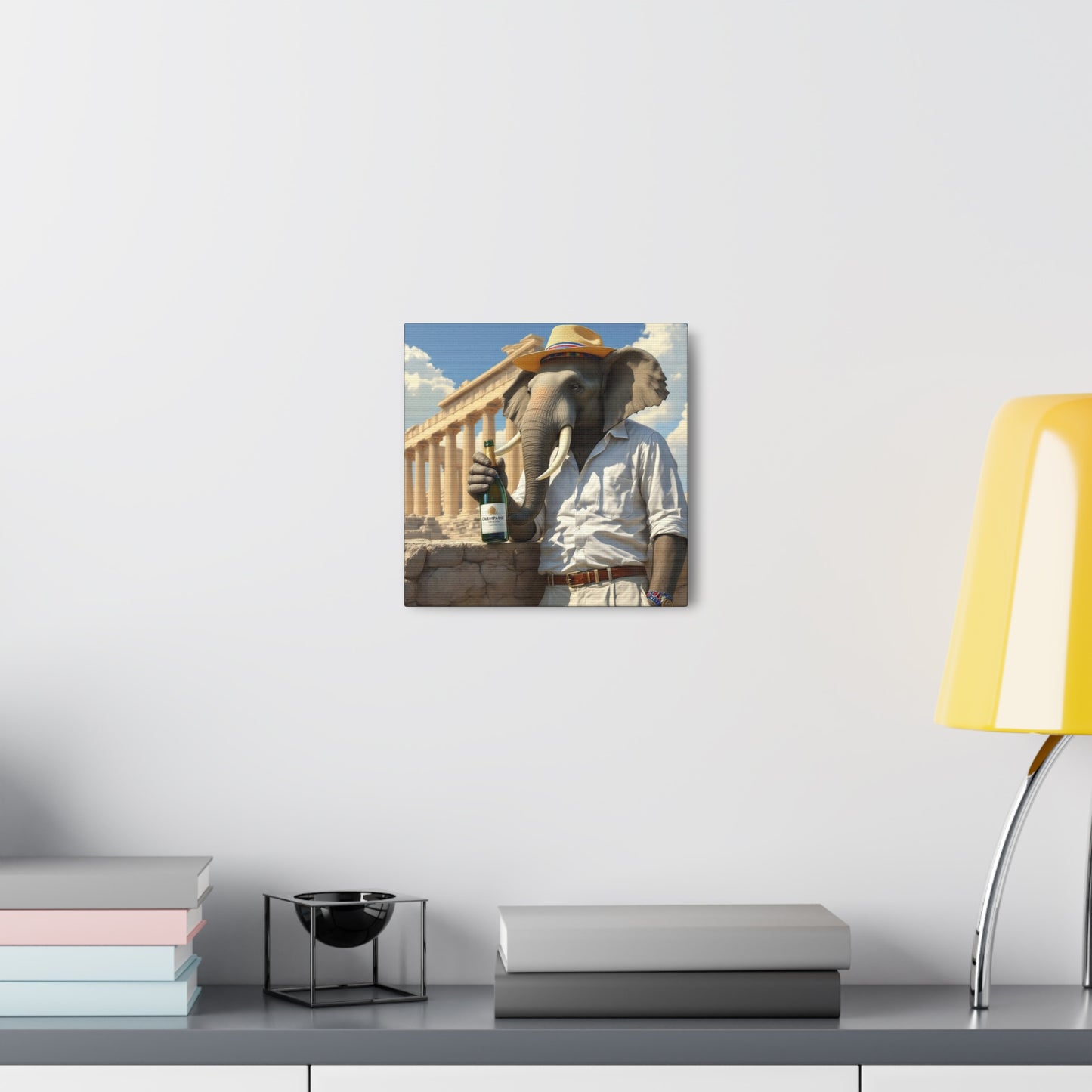 Canvas Gallery Wrap - The Havana Elephant - The Athenian Scholar