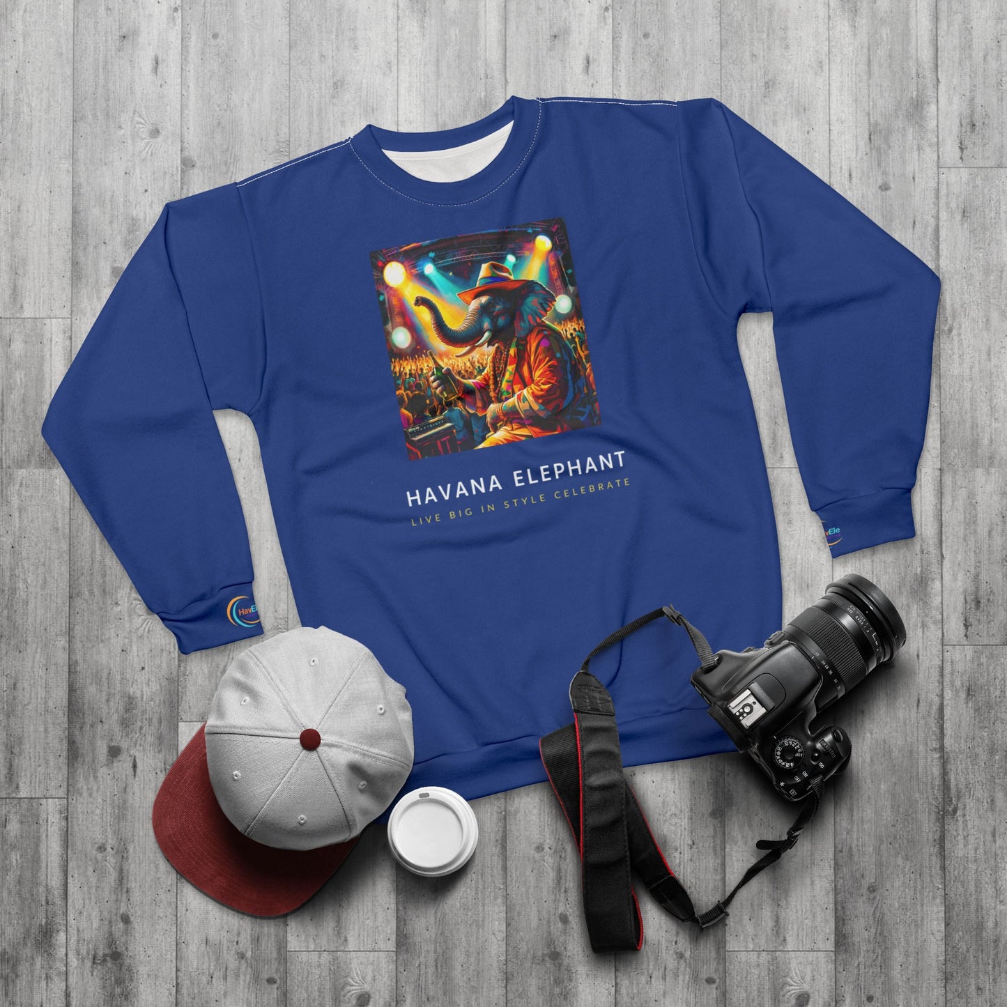 Sweatshirt -Unisex - Havana Elephant - The Festival Headliner