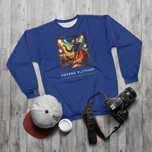 Sweatshirt -Unisex - Havana Elephant - The Festival Headliner