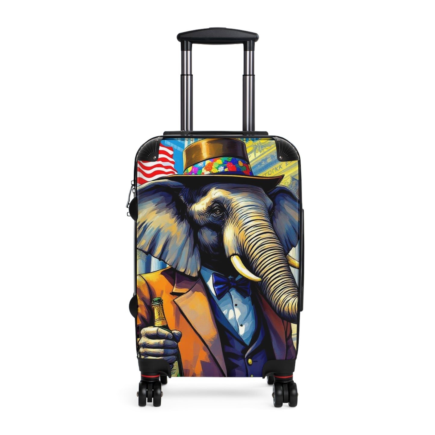 Havana Elephant Suitcase - The Wall Street Titan