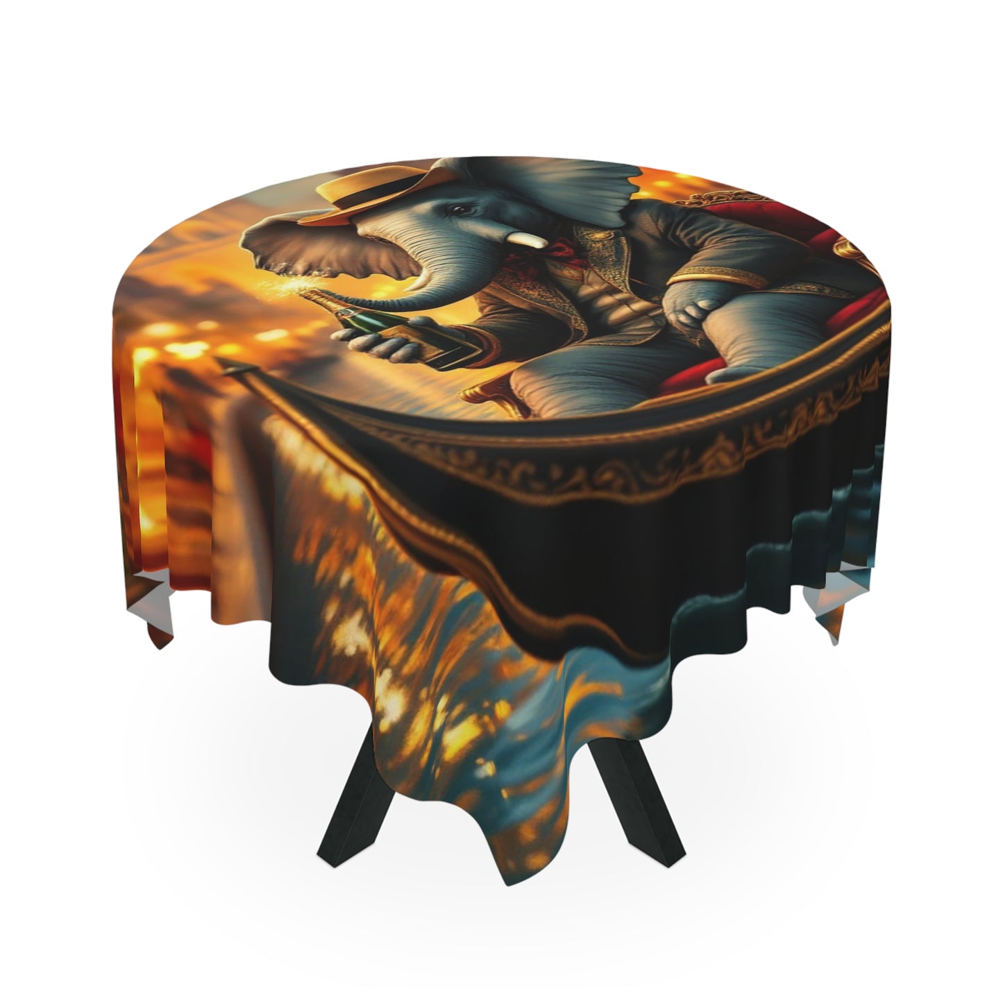 Tablecloth -Havana Elephant - The Venetian Voyager