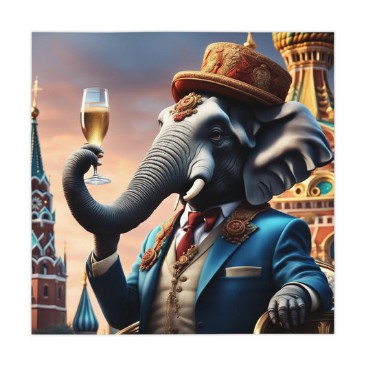 Tablecloth - Havana Elephant - The Russian Aristocrat