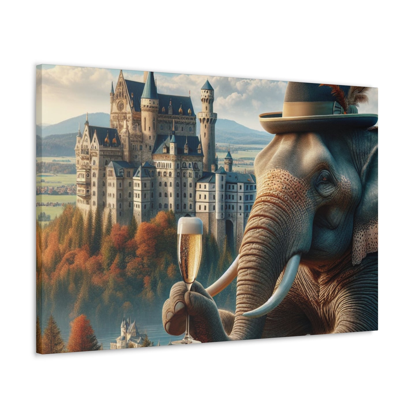 Havana Elephant  - Canvas Gallery Wrap - Havana Elephant -The Bavarian Baron