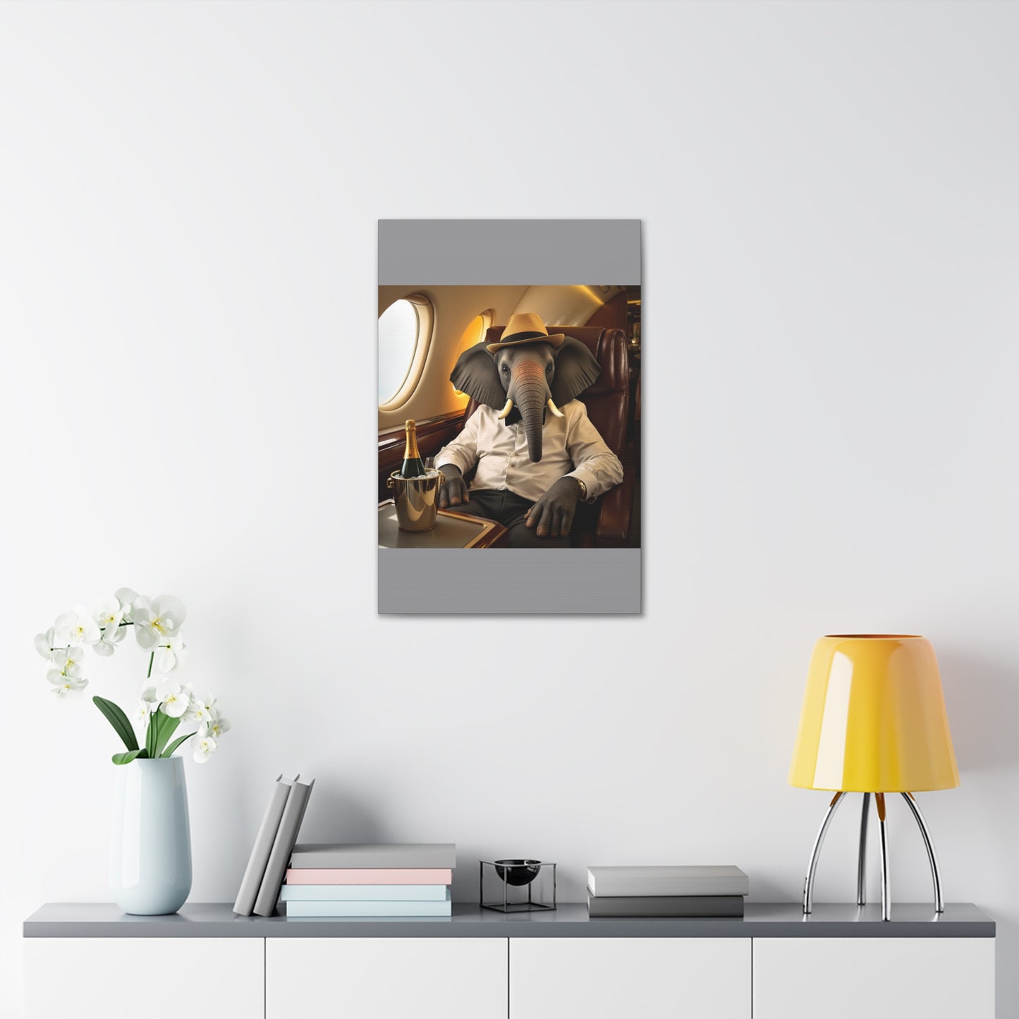 Havana Elephant - Canvas Gallery Wrap - First Class Voyager