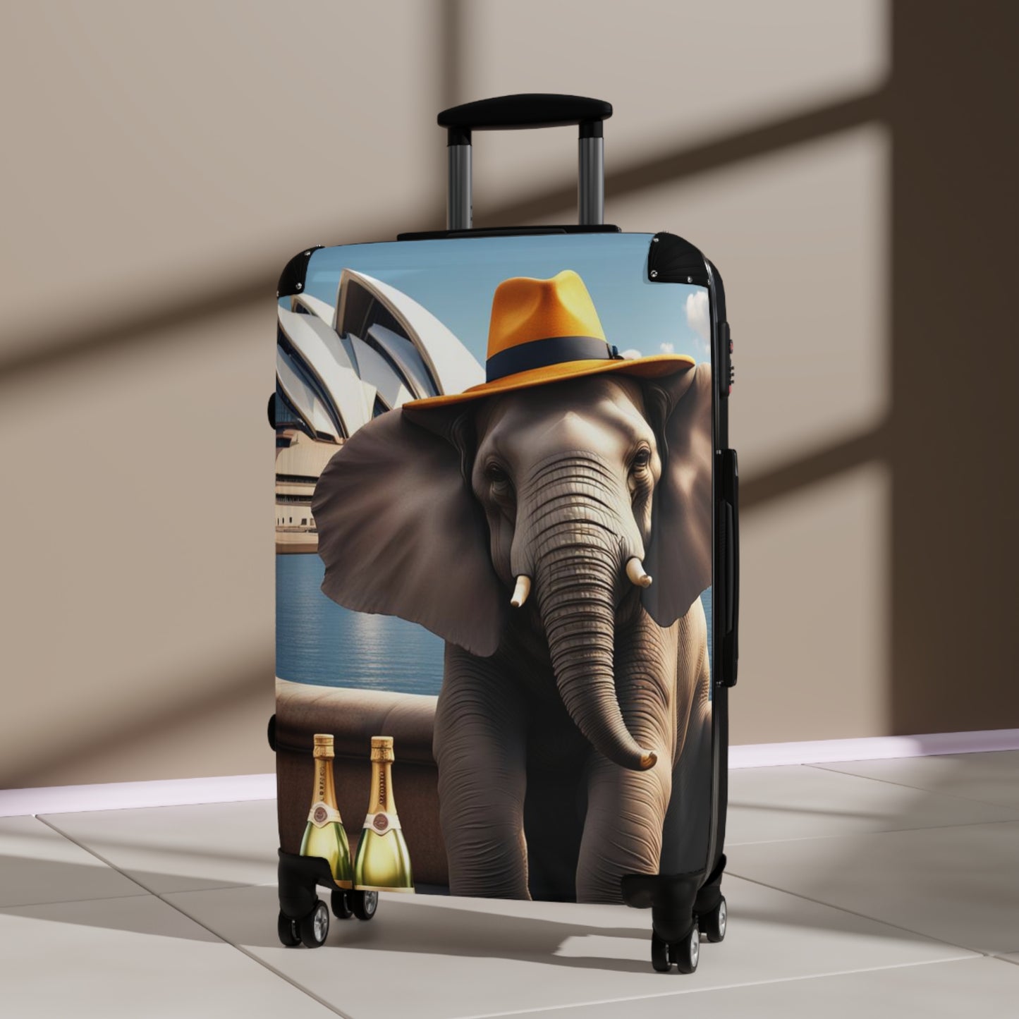 Havana Elephant Suitcase - The Sydney Socialite