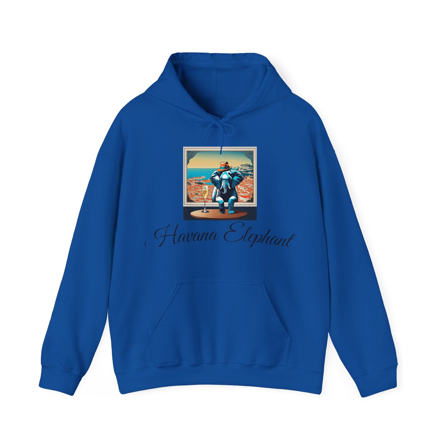 Sweatshirt -  Heavy Blend Hooded - Havana Elephant  - Dubrovnik