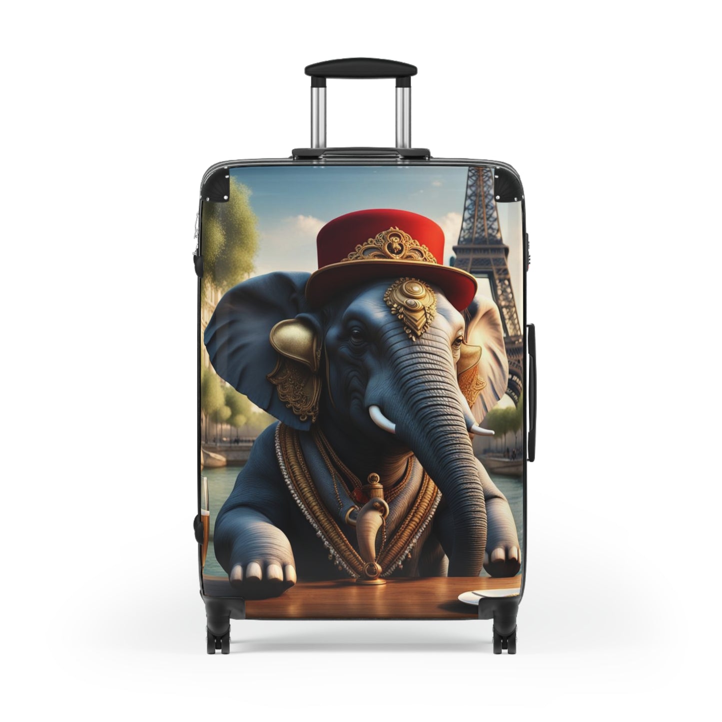 Havana Elephant Suitcase - The Parisian Pachyderm