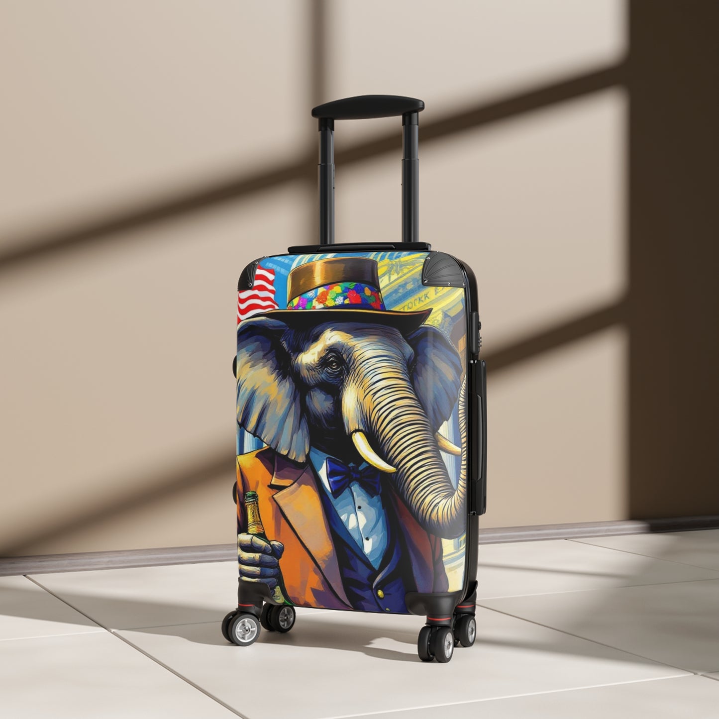 Havana Elephant Suitcase - The Wall Street Titan