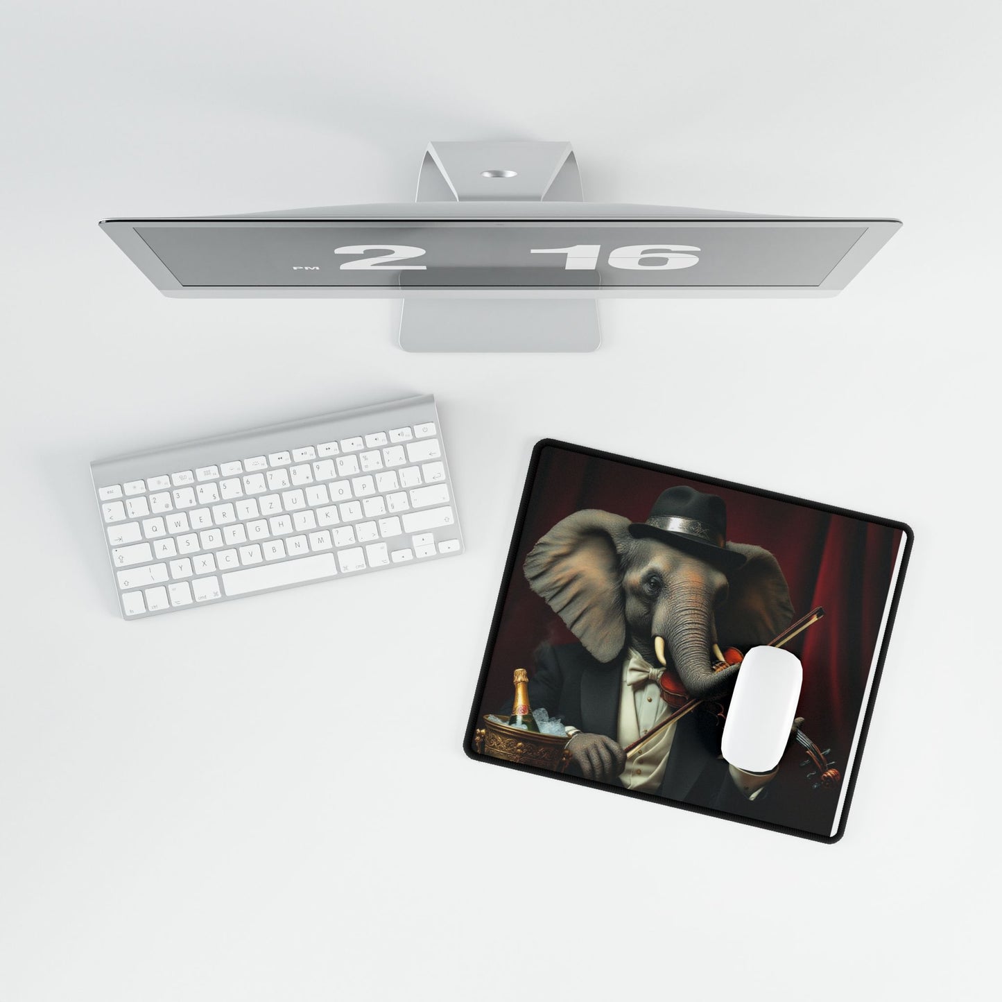 Desk Mats - Havana Elephant -The Virtuoso Violinist