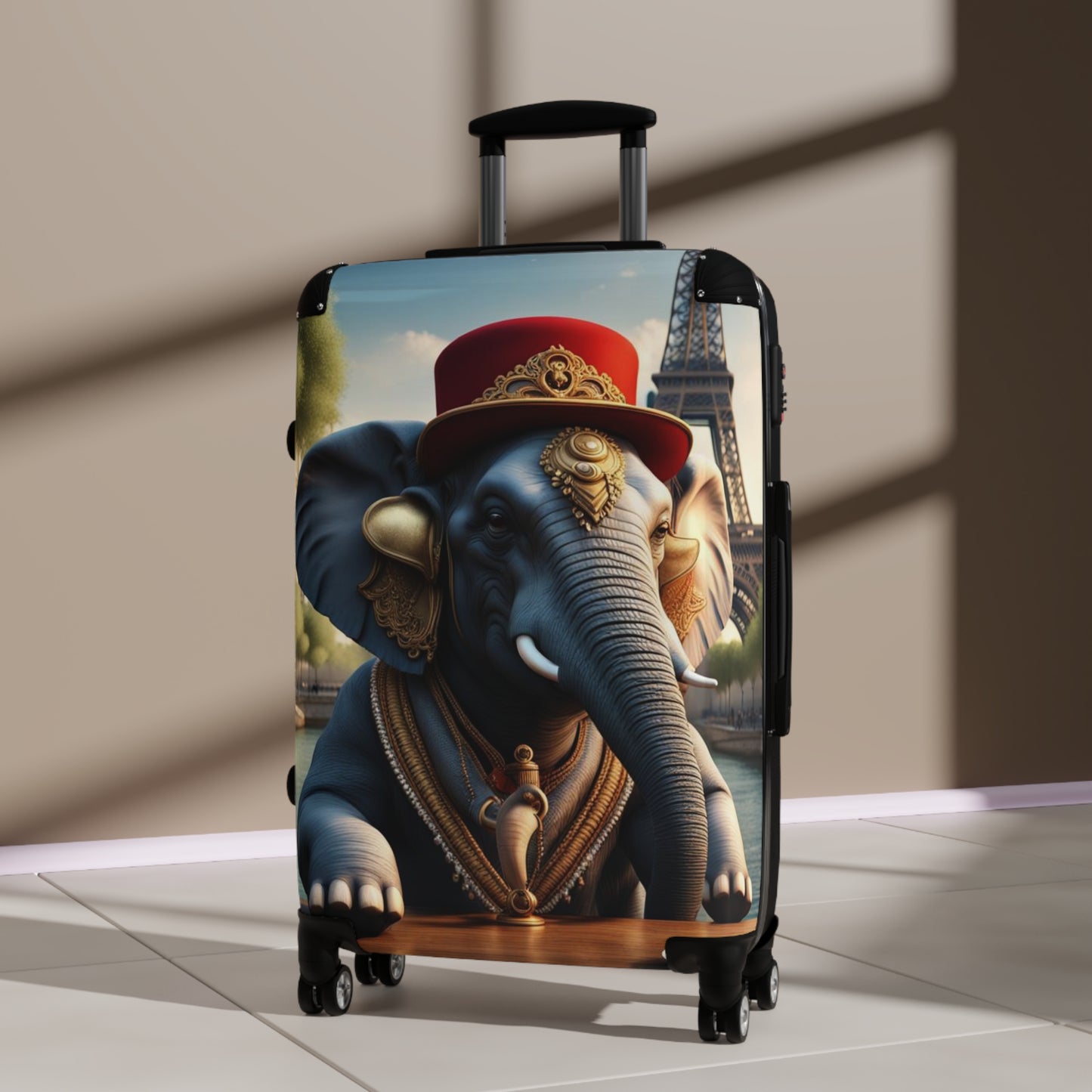 Havana Elephant Suitcase - The Parisian Pachyderm