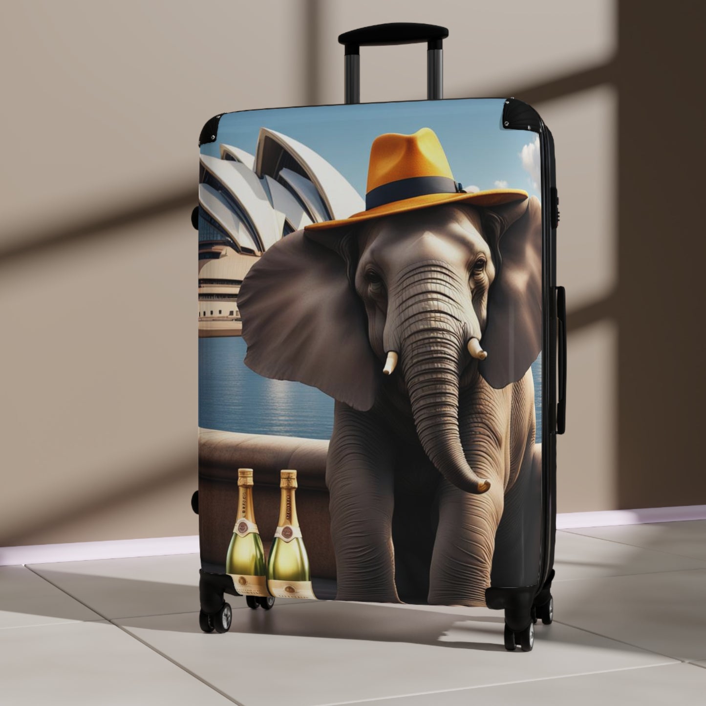 Havana Elephant Suitcase - The Sydney Socialite