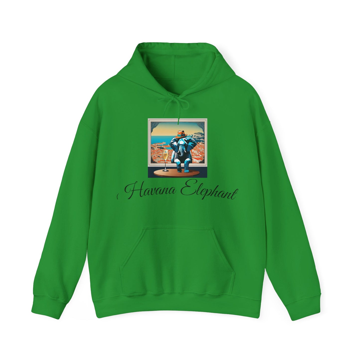 Sweatshirt -  Heavy Blend Hooded - Havana Elephant  - Dubrovnik
