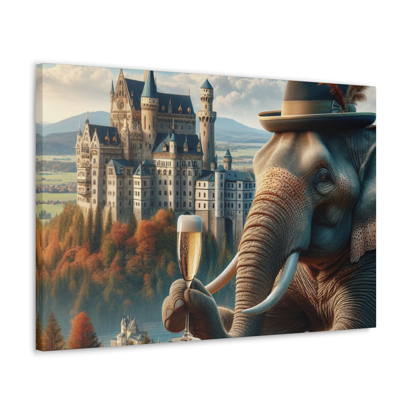 Havana Elephant  - Canvas Gallery Wrap - Havana Elephant -The Bavarian Baron