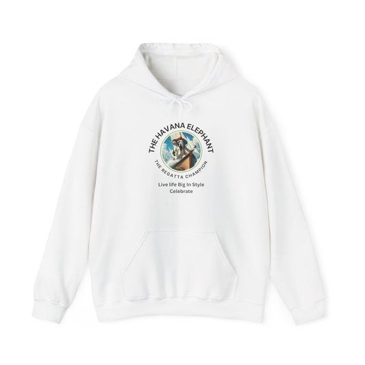 Sweatshirt -  Heavy Blend Hooded  - Havana Elephant -The Regatta Champion