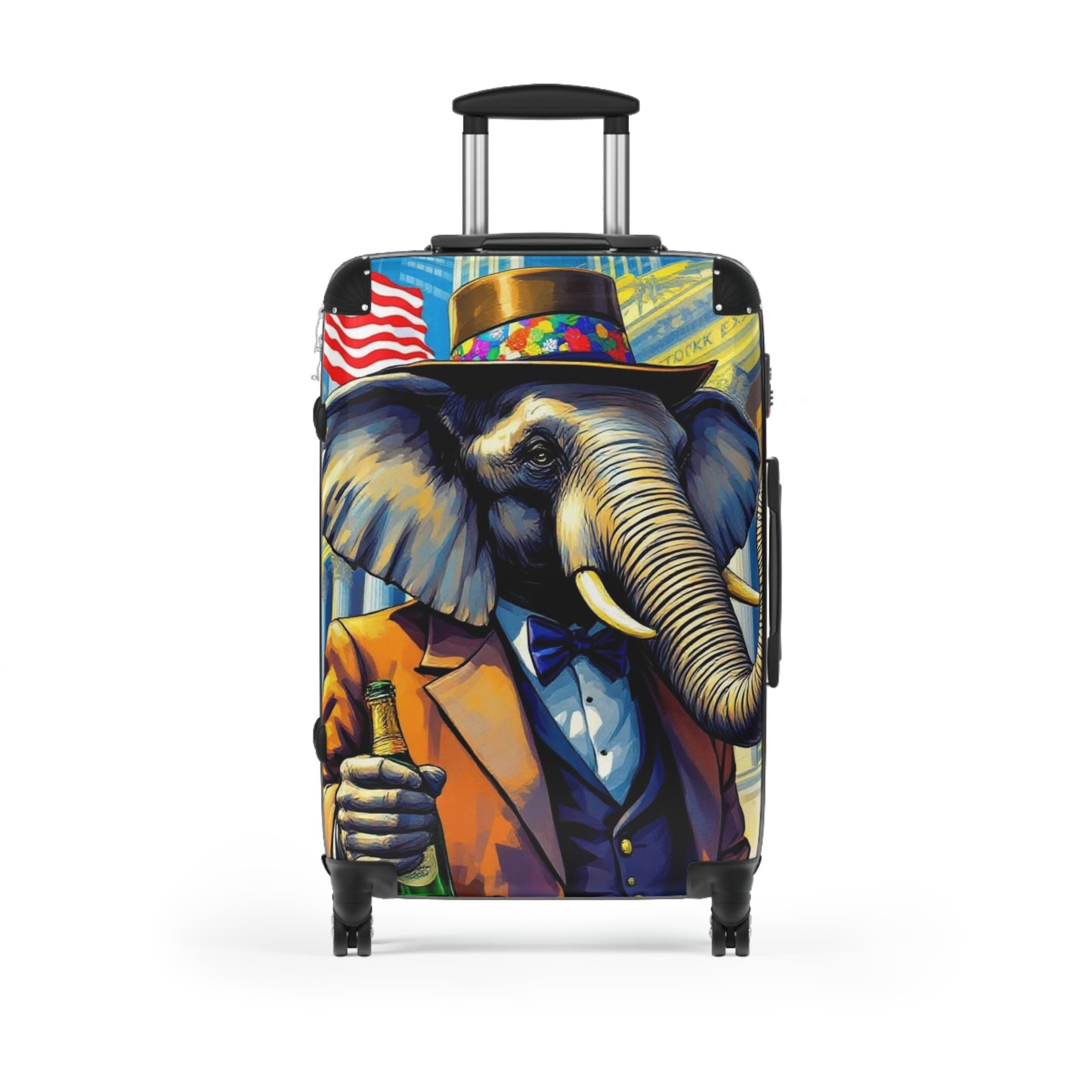 Havana Elephant Suitcase - The Wall Street Titan