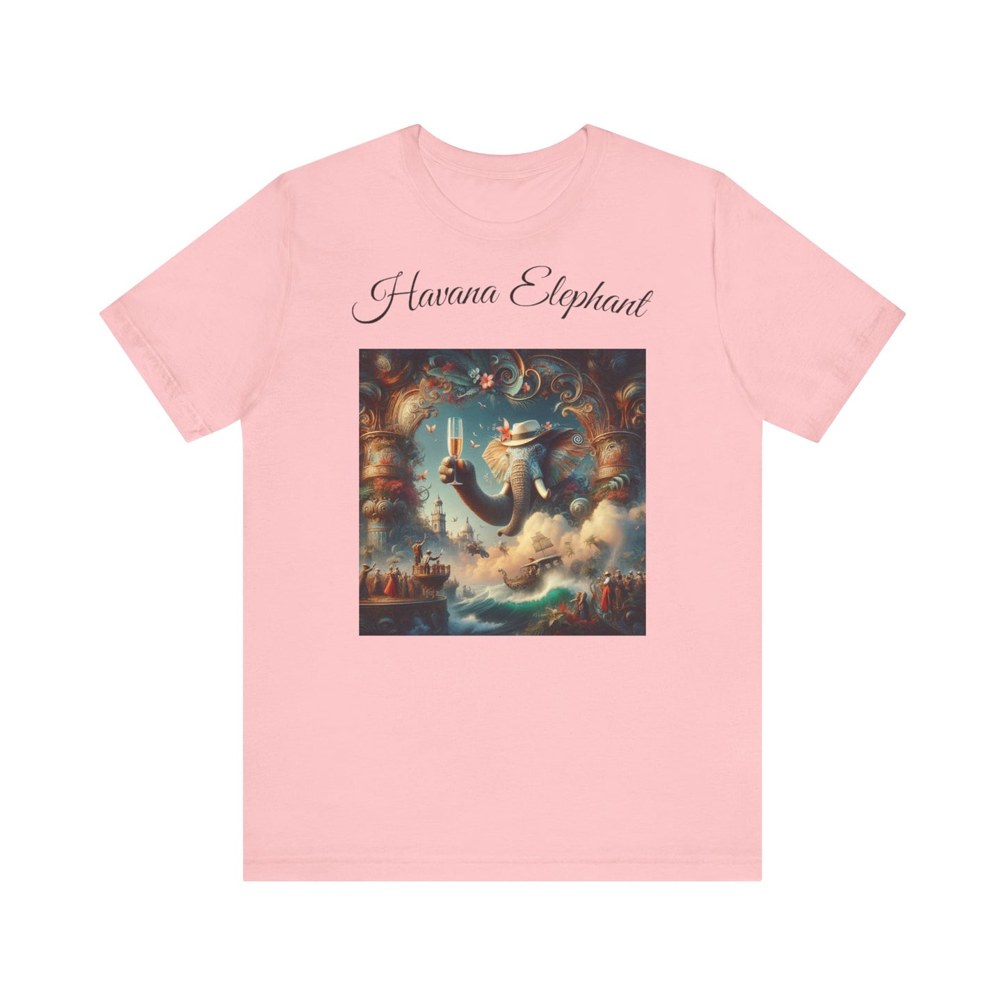 Unisex Jersey Short Sleeve Tee - Havana Imagery and motto