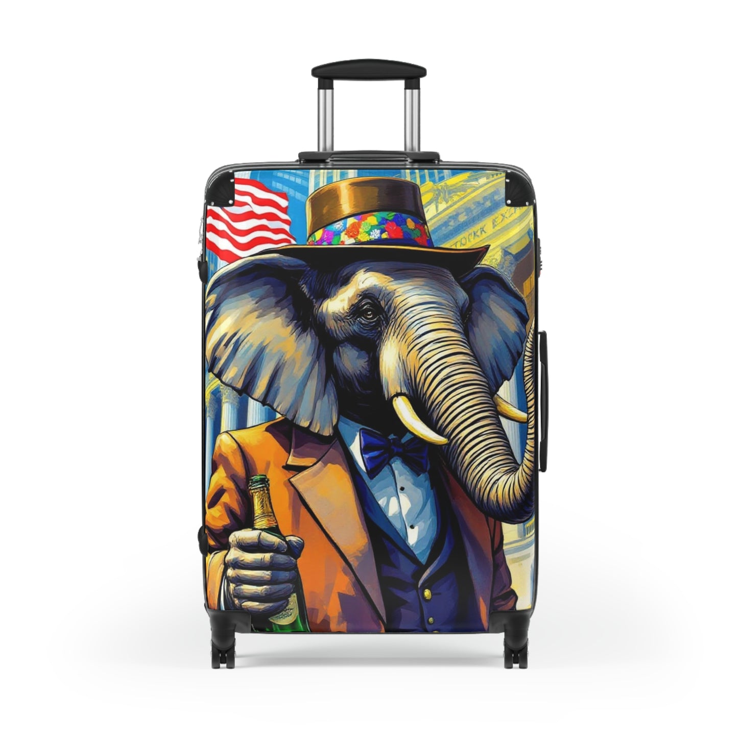 Havana Elephant Suitcase - The Wall Street Titan