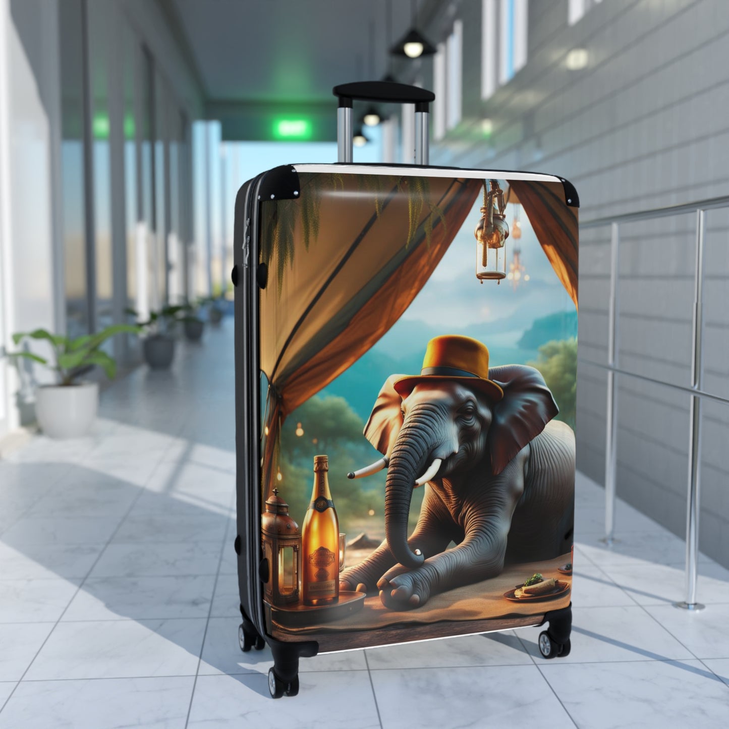 Havana Elephant Suitcase - The Contented Camper