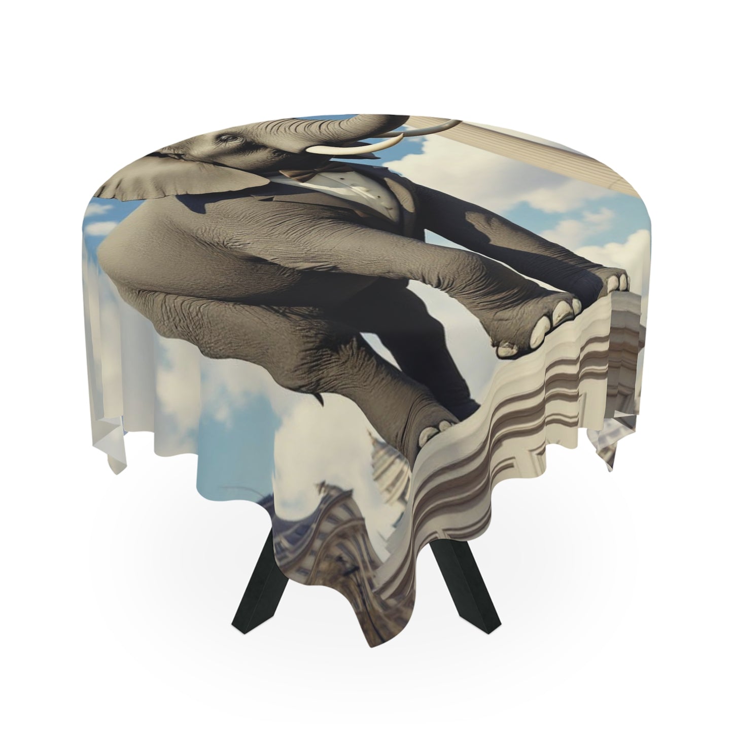 Tablecloth - Havana Elephant - The London Monument