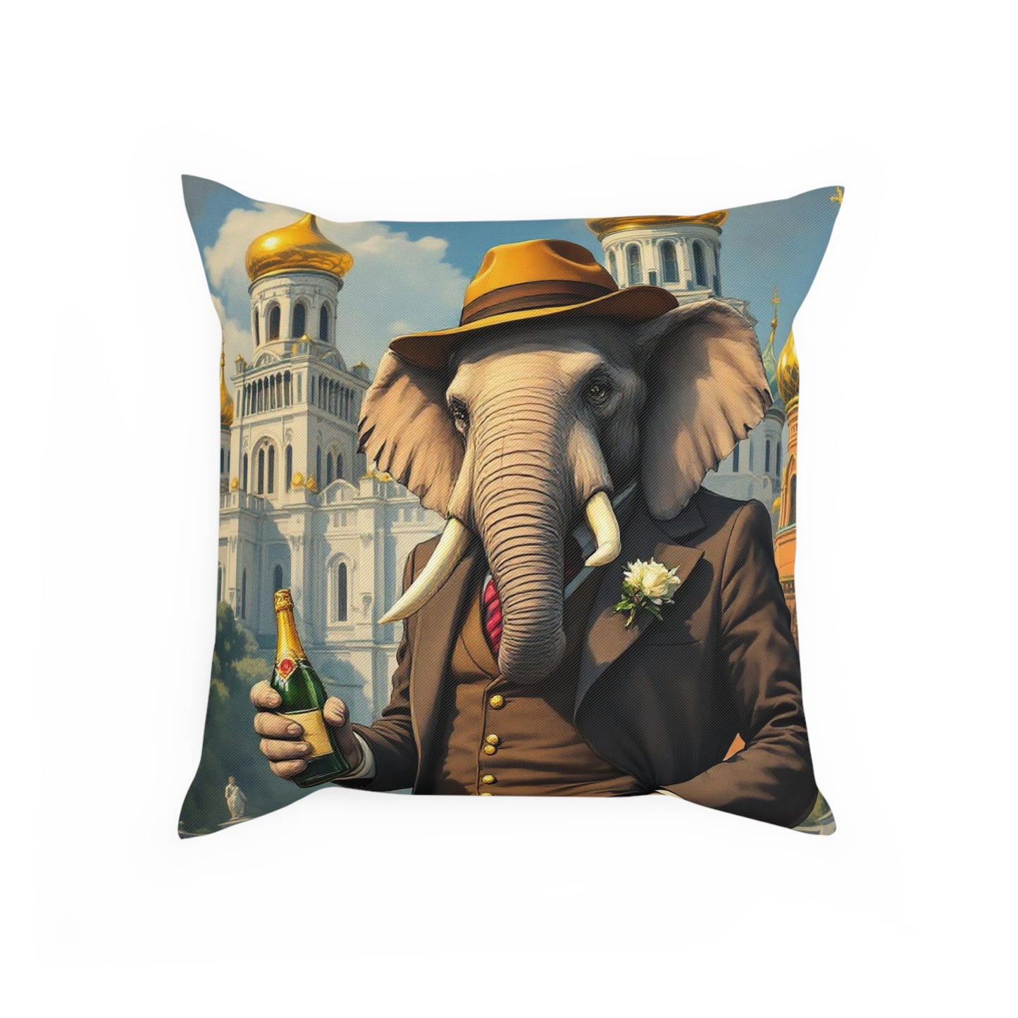 Cushion -Havana Elephant - The Russian Aristocrat