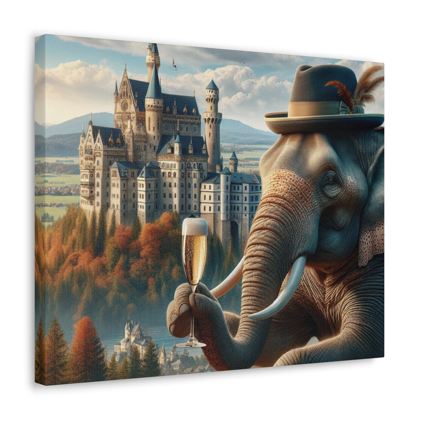 Havana Elephant  - Canvas Gallery Wrap - Havana Elephant -The Bavarian Baron