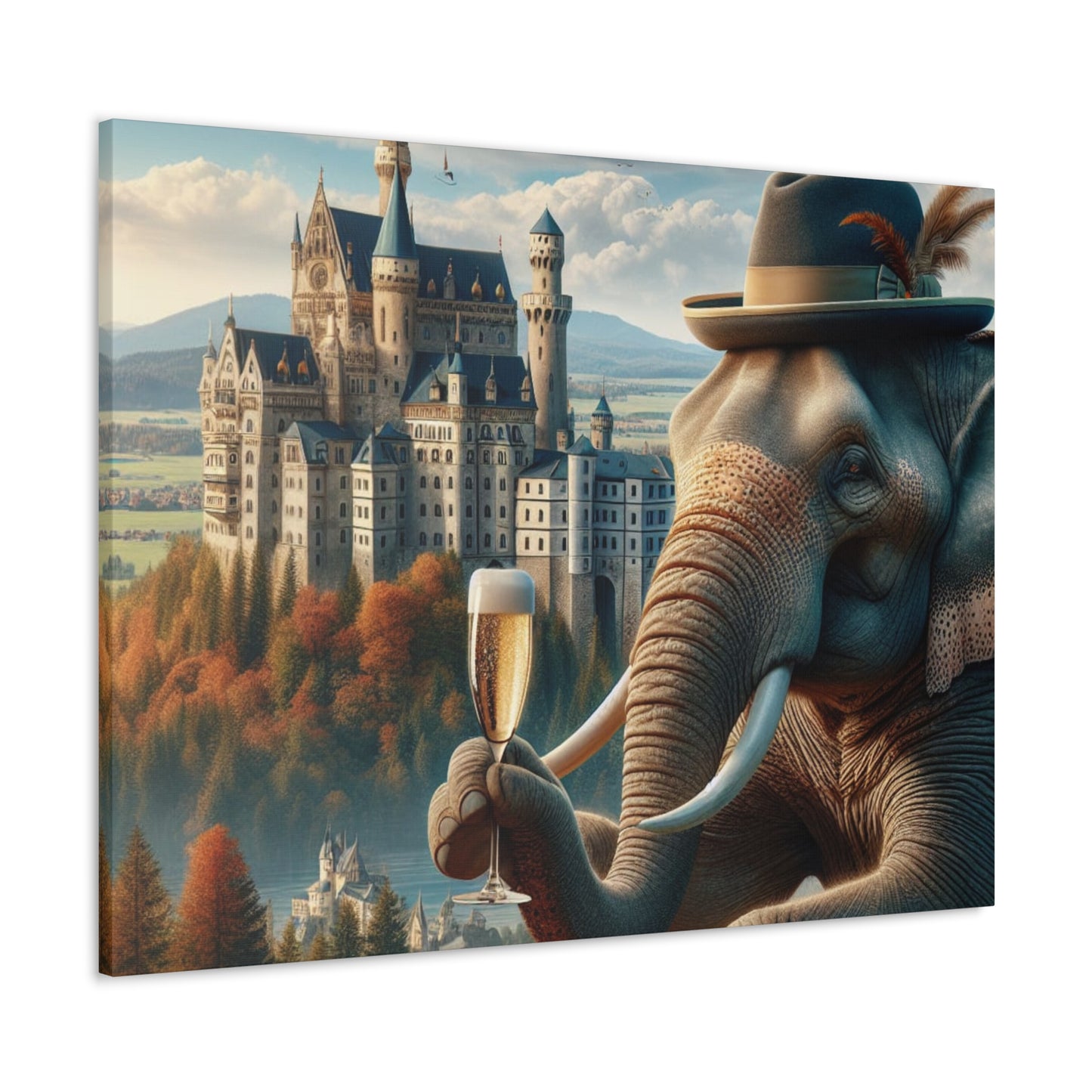 Havana Elephant  - Canvas Gallery Wrap - Havana Elephant -The Bavarian Baron