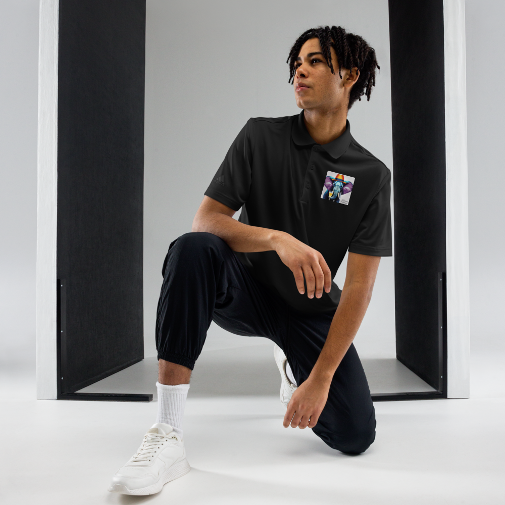 Havana Elephant Adidas Premium Polo Shirt