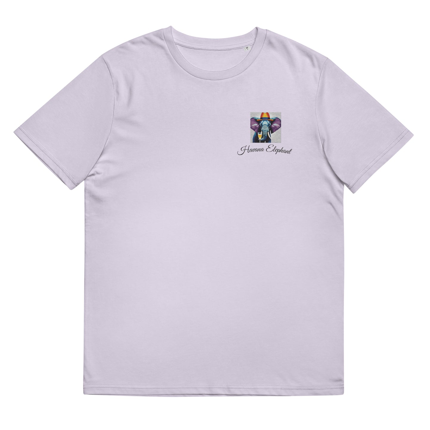 A Cotton organic t-shirt Unisex -Havana Elephant Branded